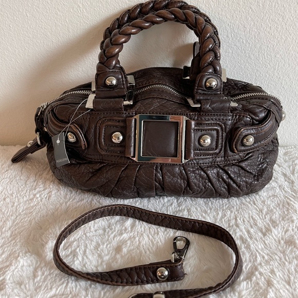 Wilson leather black rivet Bags Nwt Wilsons Leather Black Rivet